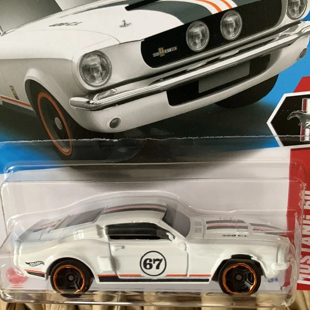 67 Shelby GT500 Ford Mustang Anniversary Hot Wheels 1967 White Pony Car 2025 NEW